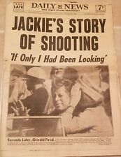 Vintage Jackie's Story of Shooting New York Daily News November 24 1964  picture