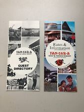 Vintage Tan-Tar-A Brochures 1970's picture