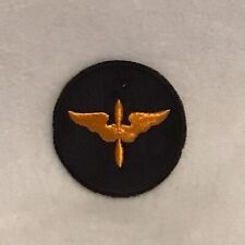 Vintage USAAF Black and Gold Aviators Paratroopers Patch picture