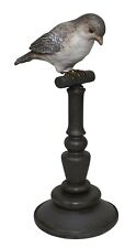 BIRD PERCHED ON STAND FIGURINE picture