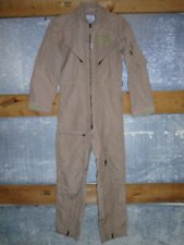 US Military CWU-27/P Type-I Class-2 Tan Flyers Coveralls SIZE 32S picture