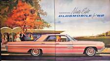 1961 Oldsmobile Ninety-Eight Pink For 62 Long on Looks Vintage Print Ad picture