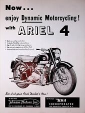 1957 Ariel 4 - Vintage Motorcycle Ad picture