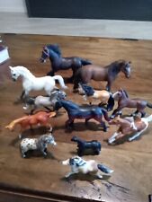 12 Beautiful Schleich Horse Figures Lot some Retired  picture