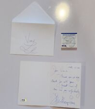 Pierce Brosnan Handwritten Card PSA DNA Autograph James Bond Actor Auto Signed picture