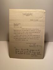 Dr. Loyd Thompson Hot Springs Arkansas 1932 Letter Texarkana Syphilis Paper picture