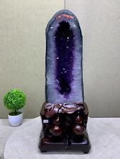 55LB TOP Natural Amethyst geode quartz crystal Furnishing articles Healing A+++ picture