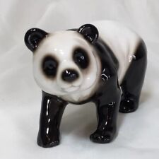 4.75” Walking Panda Figurine, Vintage, Seagull, Glazed Porcelain, Collectible❤️ picture