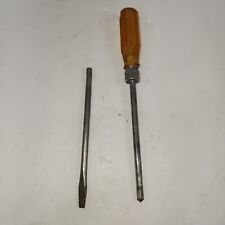 VTG Phillips Changeable  Screwdriver 40s Or 50s 3 piece set  picture