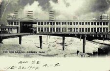 The New Casino Asbury Park New Jersey NJ 1900's 1904 Photo Postcard picture