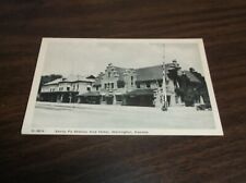 1930's FRED HARVEY SANTA FE ATSF WELLINGTON KANSAS STATION AND HOTEL POST CARD picture