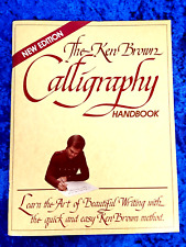 Calligraphy - The Ken Brown Handbook 1982 Learn The Art Of Beautiful Writing NEW picture