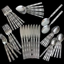 Vintage CONTINENTAL Flatware Stainless Set Silverware MCM 47 pc Japan picture