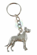 Great Dane Keychain Pewter picture