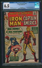 Tales of Suspense #59 CGC 6.5 Marvel 1964 1st solo Captain America Since 1950s picture