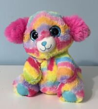 Spark Create Imagine 10” Rainbow Puppy Dog Stuffed Animal Plush picture