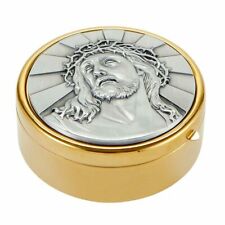 Ecce Homo Design Pyx Holds 60 Hosts Container for Home or Hospital, 3 1/4 In picture