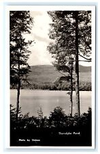 Thorndyke Pond New Hampshire NH Photo by Stetson RPPC Postcard Thorndike C10  picture