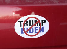 No Trump No Biden bumper sticker 6