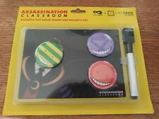 Assassination Classroom Magnetic Dry Erase Board & Magnets Set New & Sealed picture