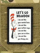 Let's Go Brandon - The Cat In The Hat Morale Patch / Military ARMY Tactical 607 picture