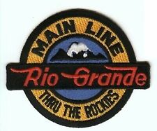 RAILROAD PATCH  - Rio Grande Main Line thru Rockies  4