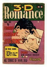 3-D Romance #1 GD 2.0 1954 picture