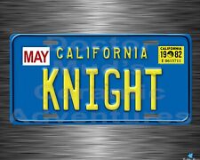 Hasselhoff kit KNIGHT RIDER Metal License Plate   picture
