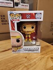 WWE Hulkamania Hulk Hogan with Belt Funko Pop Vinyl Figure #149 Mint picture