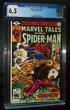 CGC MARVEL TALES SPIDER-MAN #109 1979 Marvel Comics CGC 6.5 Fine+ White Pages picture