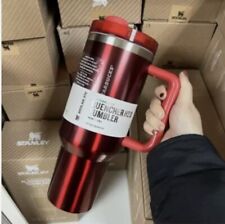 Starbucks X Stanley 2023 Holiday Red & Pink 40oz SS Tumbler  Cup Limited Edition picture