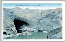 Juneau, Alaska Ak - Ice Cave - Mendenhall Glacier - Vintage Postcard - Unposted picture