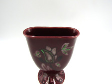Vintage Colored Flower Floral Vase 6 3/4