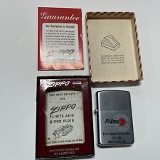 Vtg Zippo Lighter 1950s Beautiful In Box Pierce Governor Co Anderson Indiana picture