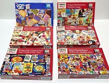 Kellogg's Retro Cereal Boxes & Kelloggs Advertising 500pc Puzzles by Karmin  picture