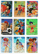 Ranma 1/2 Holographic Cards 72/72 FULL SET -Peru, Year 1999 - ULTRA RARE SET picture