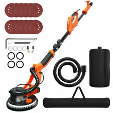 Electric Foldable Drywall Sander 750W Variable Speed w/Automatic Vacuum & Lights picture