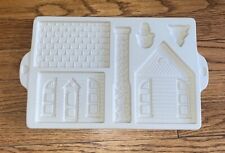 Vintage Pampered Chef Stoneware Gingerbread House Mold 1992  picture