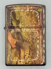 Vintage 2005 Alligator Human Foot Midnight Chrome Zippo Lighter NEW picture