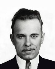 1934 Famous Bank Robber JOHN DILLINGER Glossy 8x10 Photo Criminal Print picture