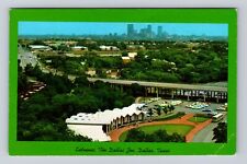 Dallas TX- Texas, Aerial Entrance, The Dallas Zoo, Antique, Vintage Postcard picture