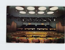 Postcard Economic and Social Council Chamber, United Nations, New York City, NY picture