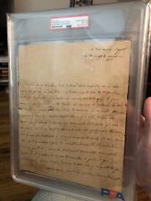PSA DNA Auto Germaine de Staël Letter on Recovering Funds from Napoleon & France picture