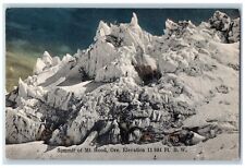 Portland Oregon Postcard Summit Mt. Hood Elevation Exterior 1907 Vintage Antique picture