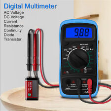 Digital Voltmeter Ammeter Ohmmeter Multimeter Volt AC DC Tester Meter XL830L picture