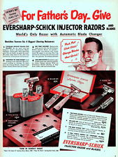 1949 Schick Razors Vintage Print Ad Eversharp Fathers Day Gift picture
