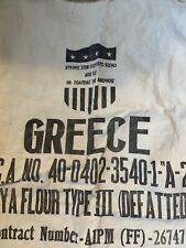The Glidden Company Chicago Flour Sack 100 Lbs Soya Greece picture