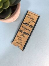 Ice-Mint Helps Soften Corns And Callouses Vintage Matchbook Cover picture