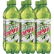 Diet Mountain Dew Soda 6 Pack 16.9oz Bottles Diet Mtn Dew 6 Pack Soda Pop picture