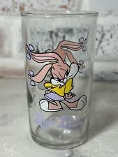 Rare Vintage 1993 “Tiny Toons Adventures” BABS BUNNY - 4” Juice Glass picture